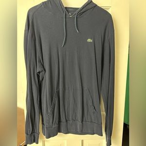 Lacoste hooded shirt